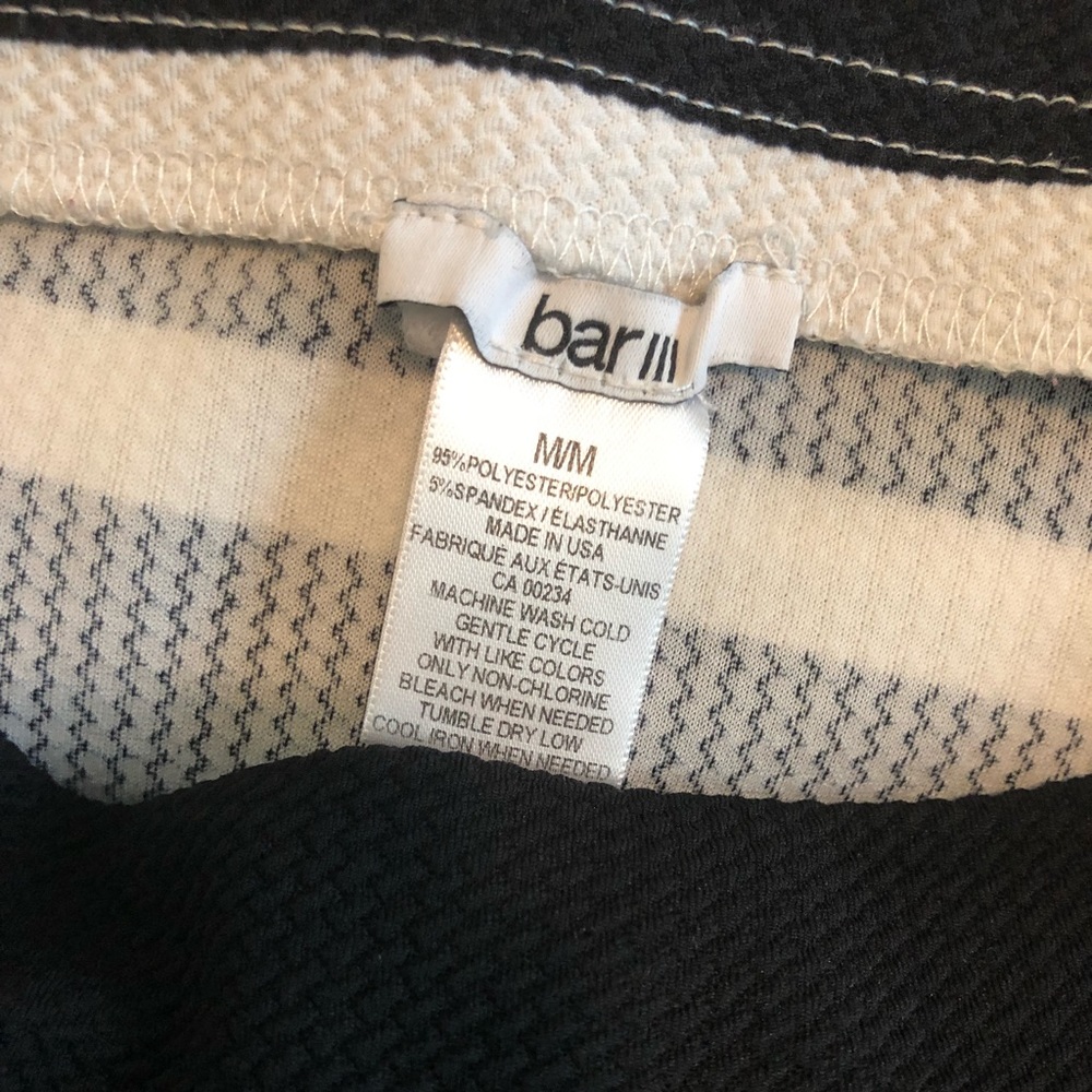 Skirt black and white Medium size
